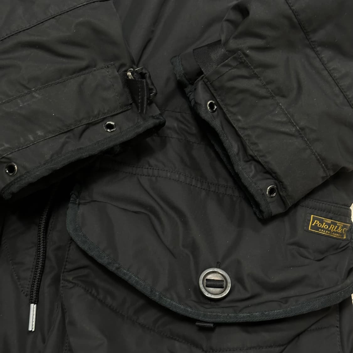 폴로 덕다운 파카 블랙 상품이미지5