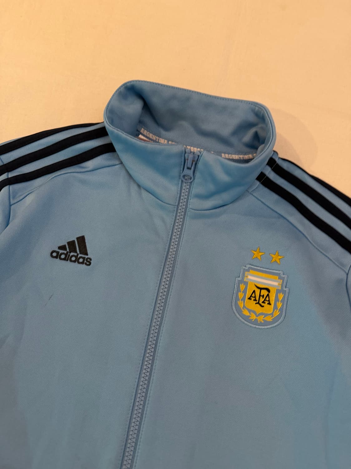 아디다스 15-16 아르헨티나 국대 메시 트랙탑 져지 블루 상품이미지3