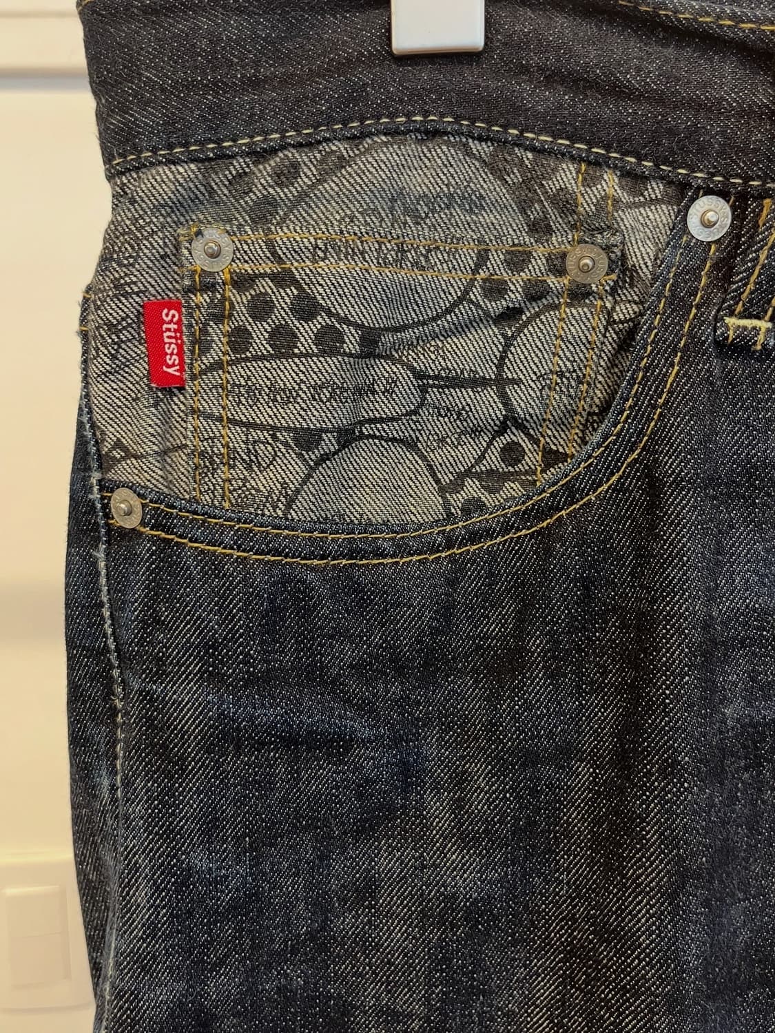 Stussy Pattern Pocket Denim Jeans 상품이미지1