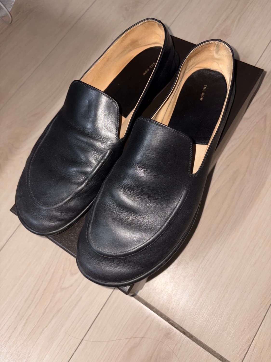 [42] 더 로우 카날 로퍼 블랙 상품이미지3