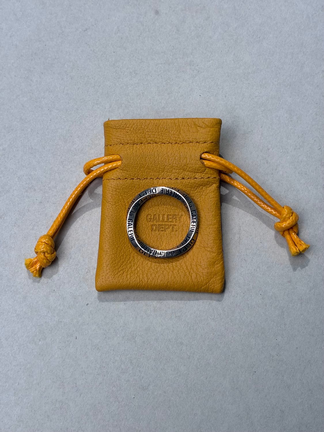 론원스 X 갤러리 디파트먼트 프렌치 트위스트 로고 925실버 링 US9 상품이미지3