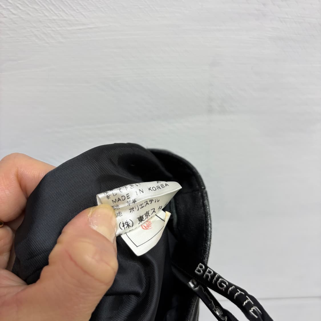 양가죽 램스킨 미디 스커트 JPN 상품이미지7