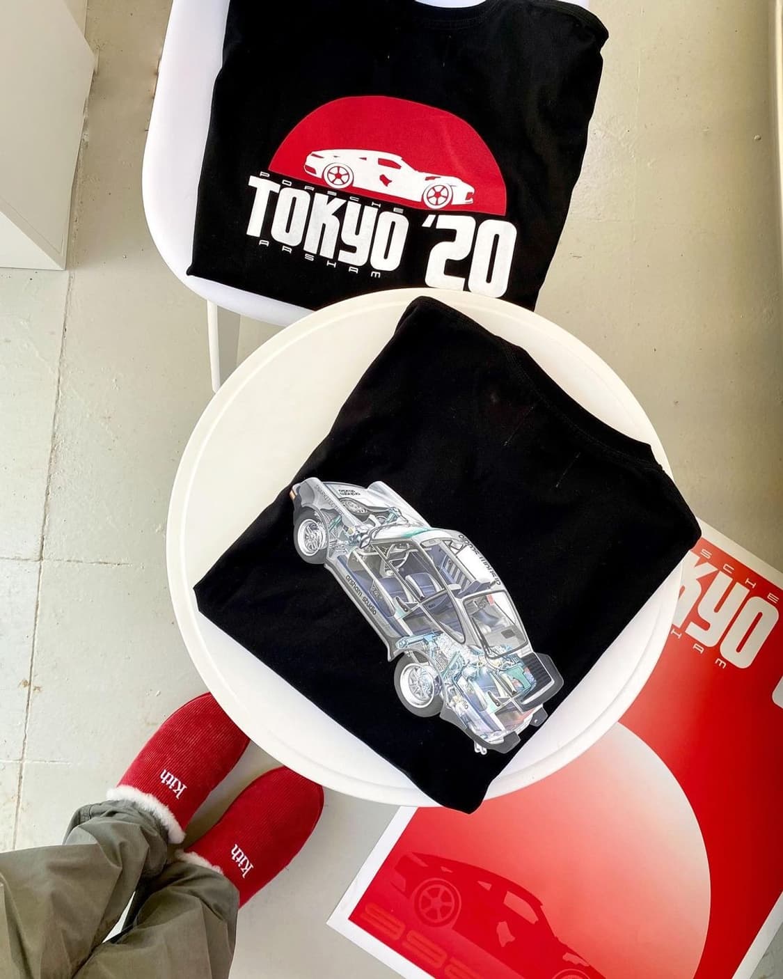 다니엘 아샴 x 포르쉐 터보 도쿄 20 티셔츠 상품이미지6