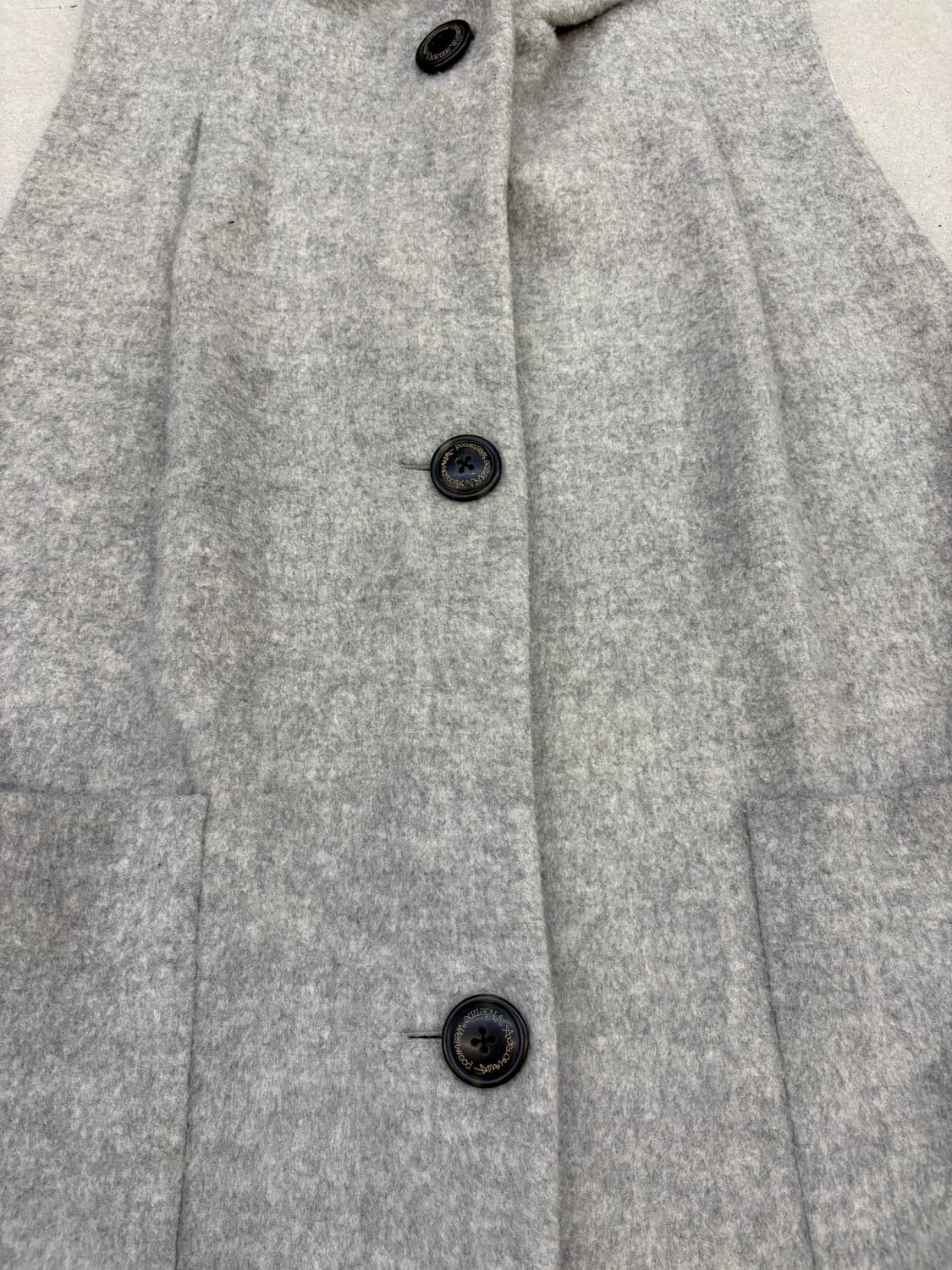 [ 38 ] 비비안웨스트우드 울 후드 코트 상품이미지5