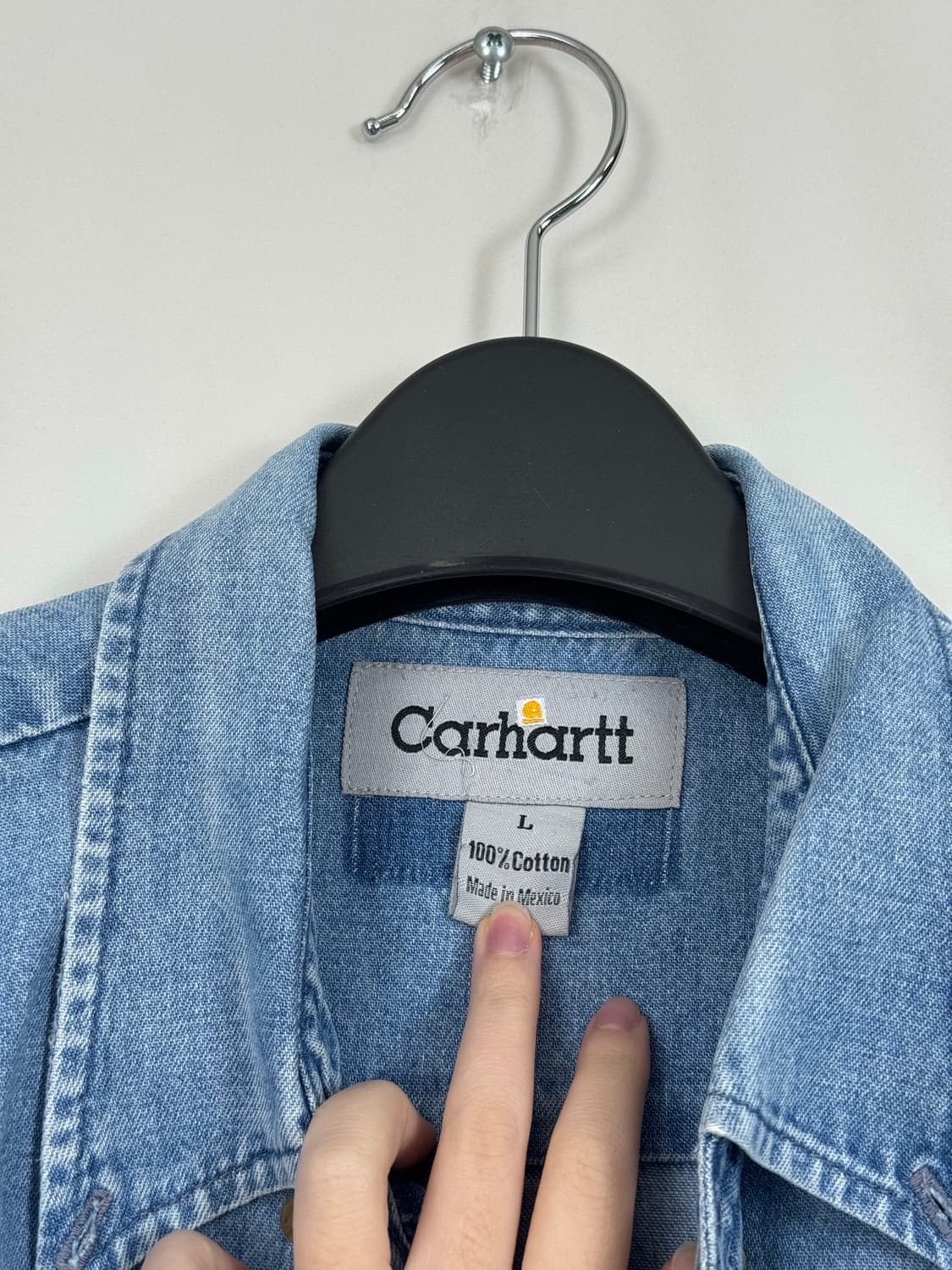 b296) 칼하트 워크 청셔츠 상품이미지3