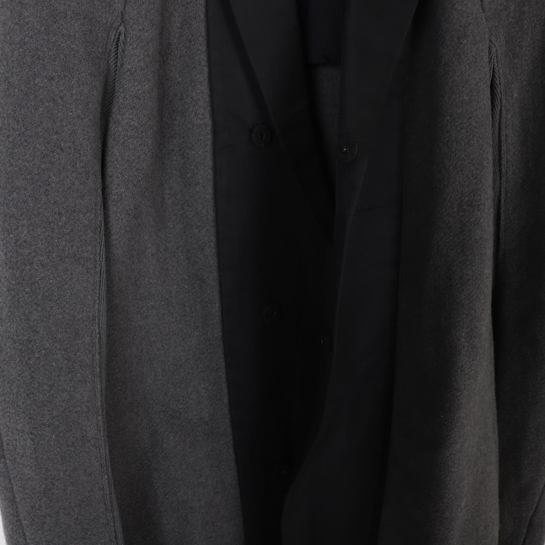 4 / Rick Owens 릭오웬스 투톤 롱코트 상품이미지6