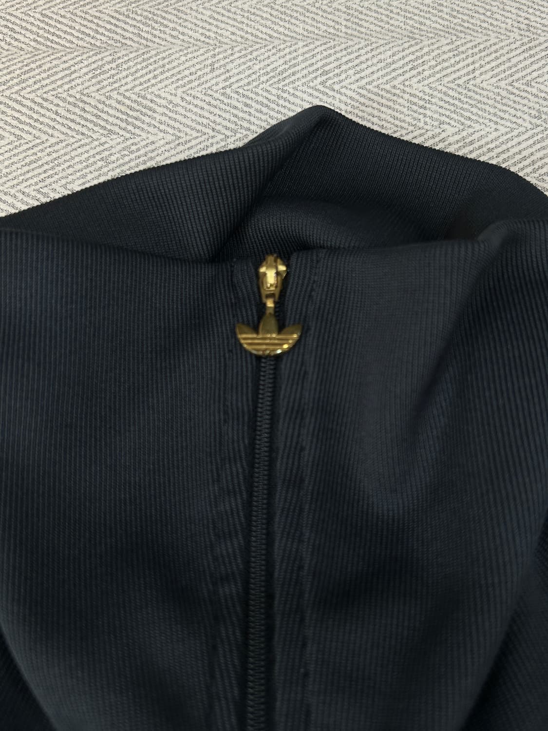 아디다스 네이비 올드스쿨 져지 트랙탑 90 여성 상품이미지5