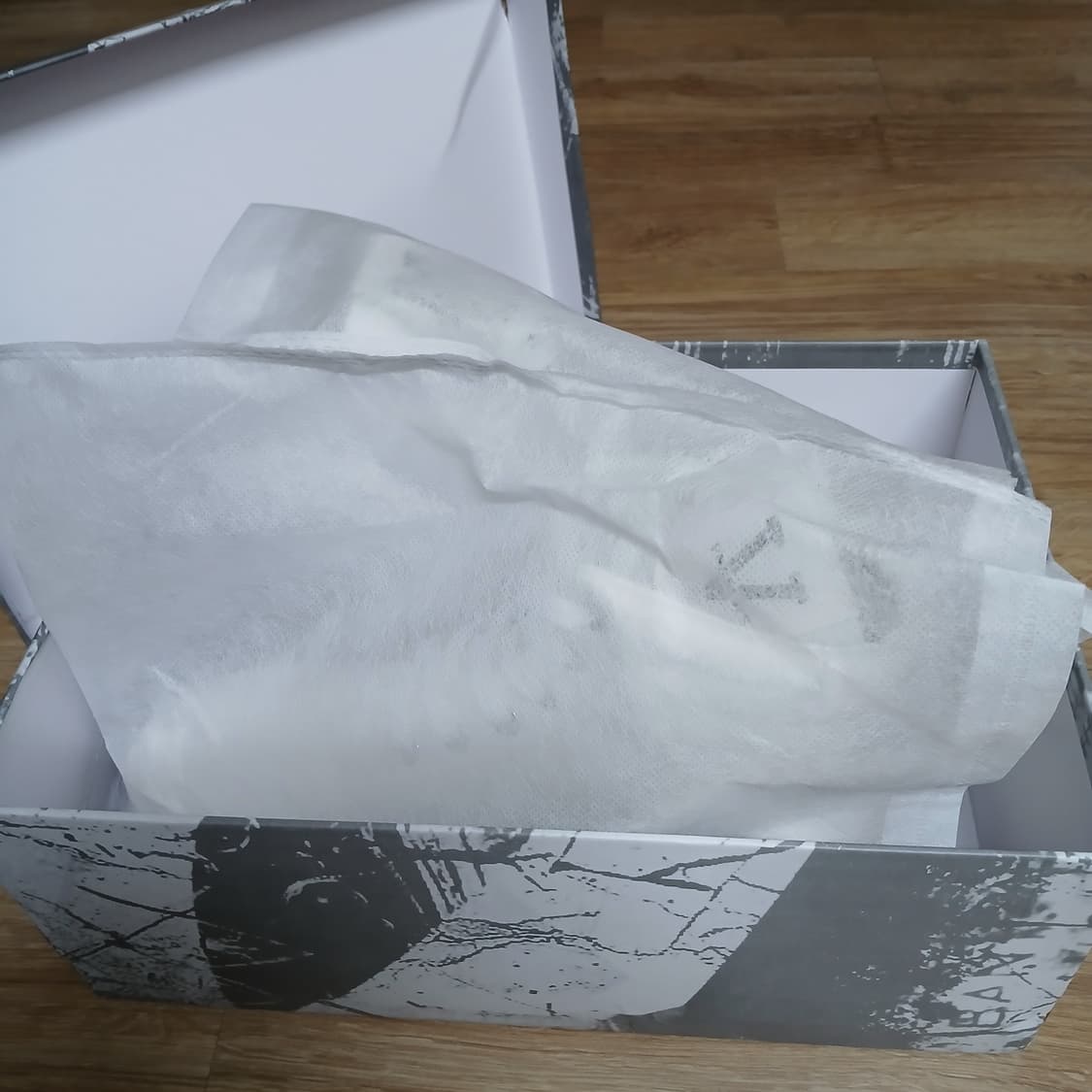 미사용 와이드팬츠랑 잘어울림 에어 하이탑 신발 키높이 운동화 상품이미지2