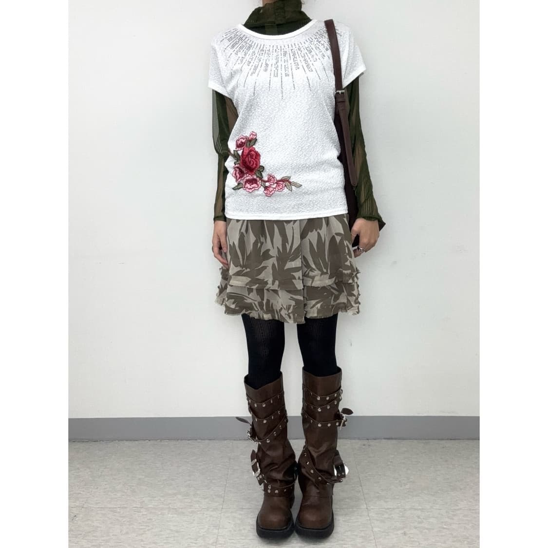 빈티지 그린 롱슬리브 이너 상품이미지2