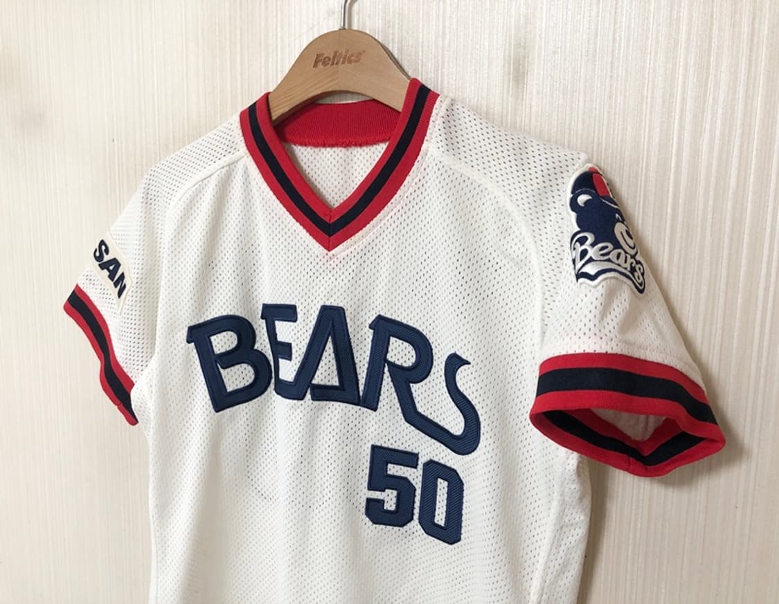 KBO 위팬 두산베어스 올드 홈유니폼/져지 85 #50 김현수 상품이미지5