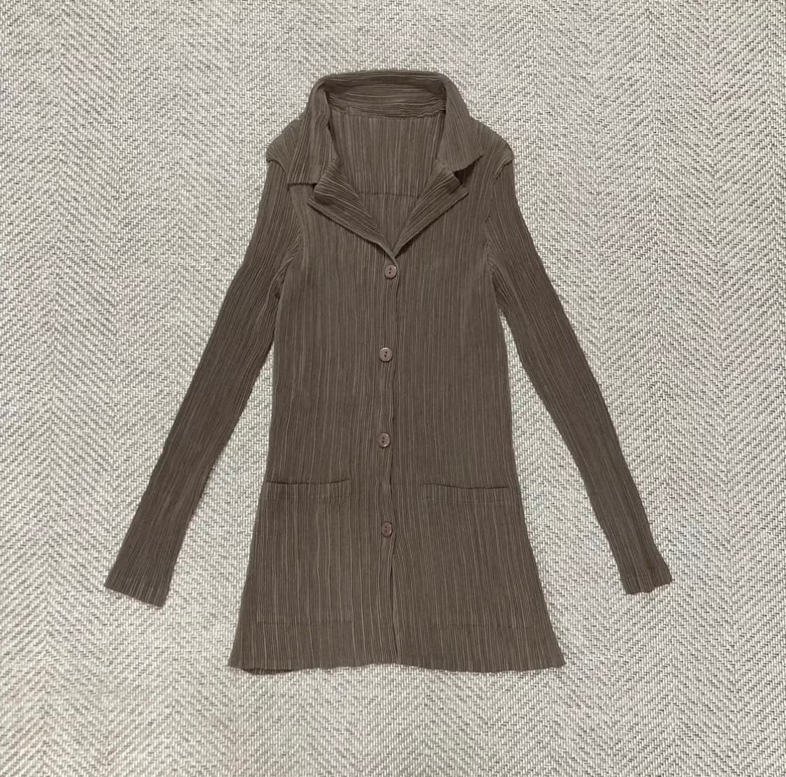 플리츠미 가디건 겸 자켓 상품이미지1