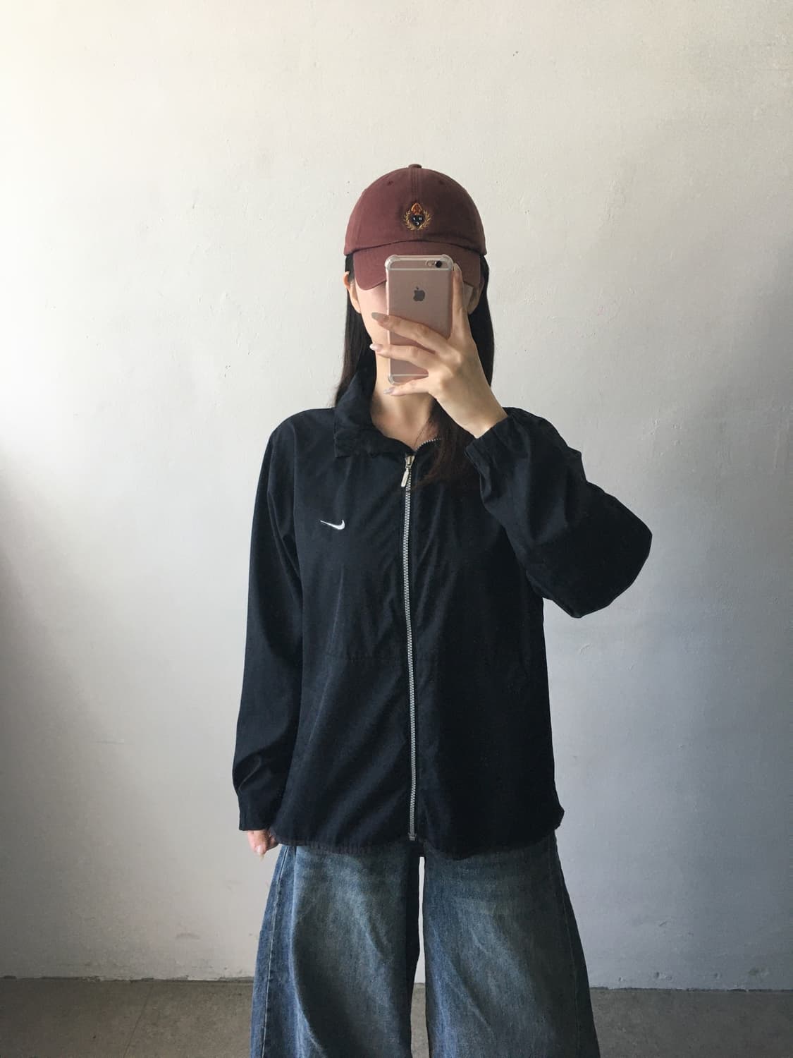 나이키 올드스쿨 스우시 바람막이 상품이미지1