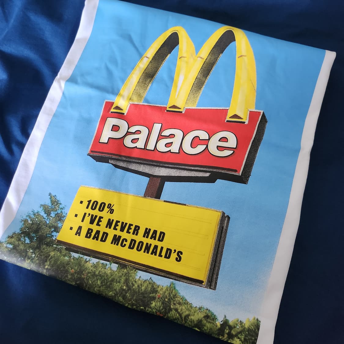 Palace 팔라스 X 맥도날드 사인 반팔 티셔츠 상품이미지3