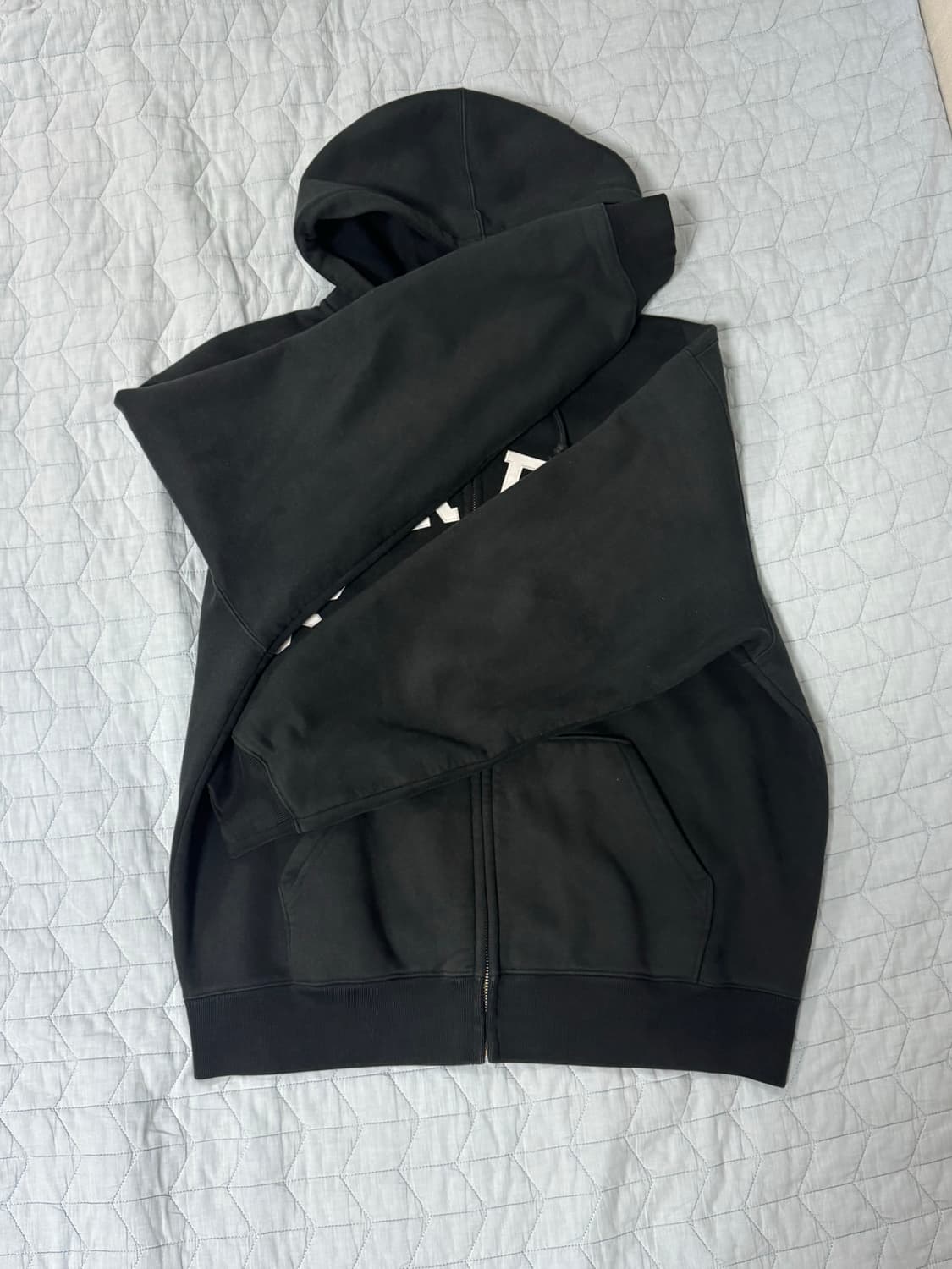 슈프림 챔피온 후드집업 블랙 M 상품이미지2