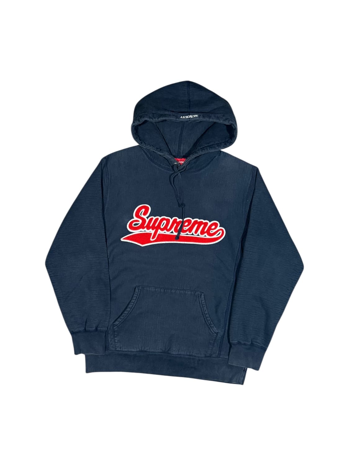 Supreme 슈프림 셔닐 스크립트 후드티 상품이미지1