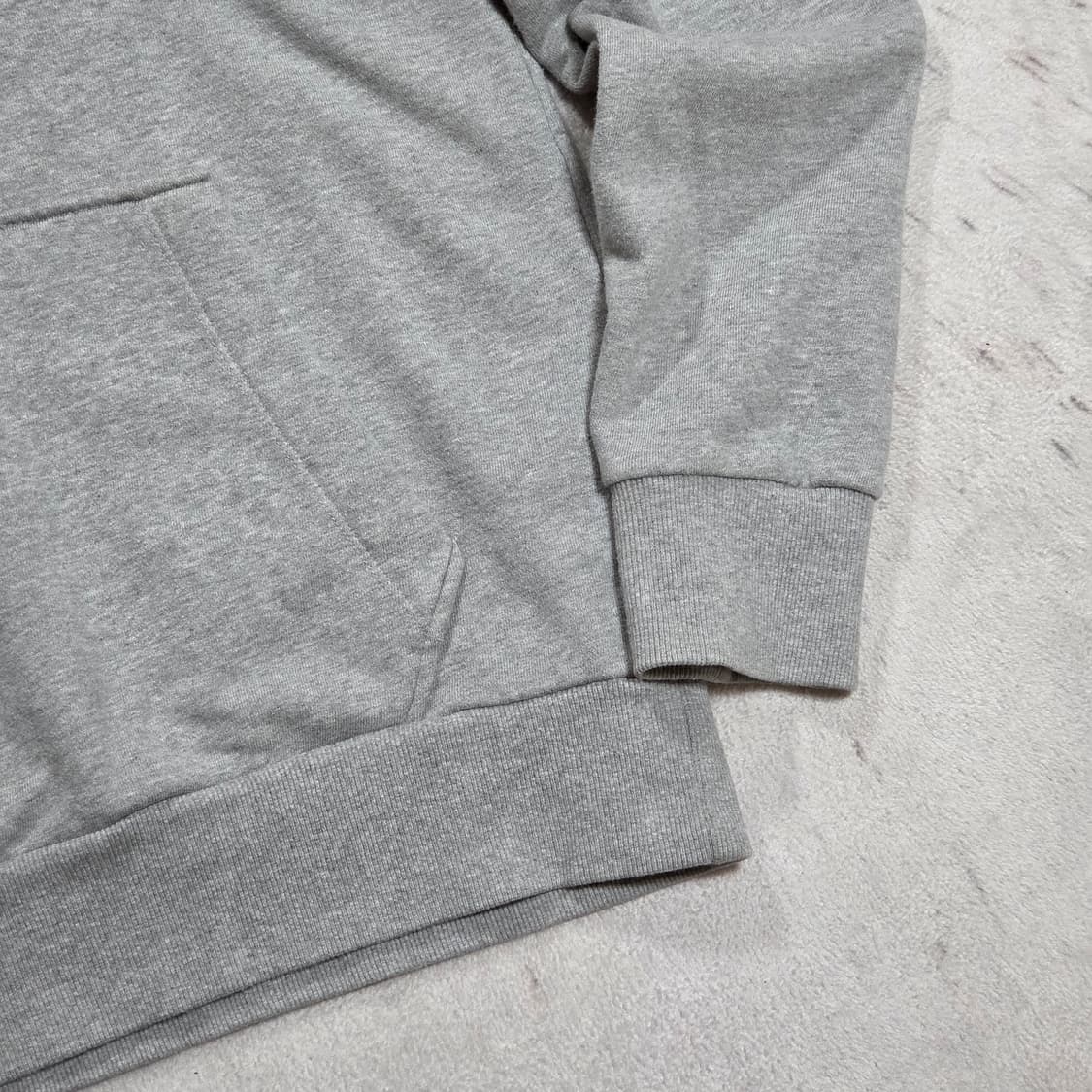 NBA 그레이 로고 후드티 상품이미지3