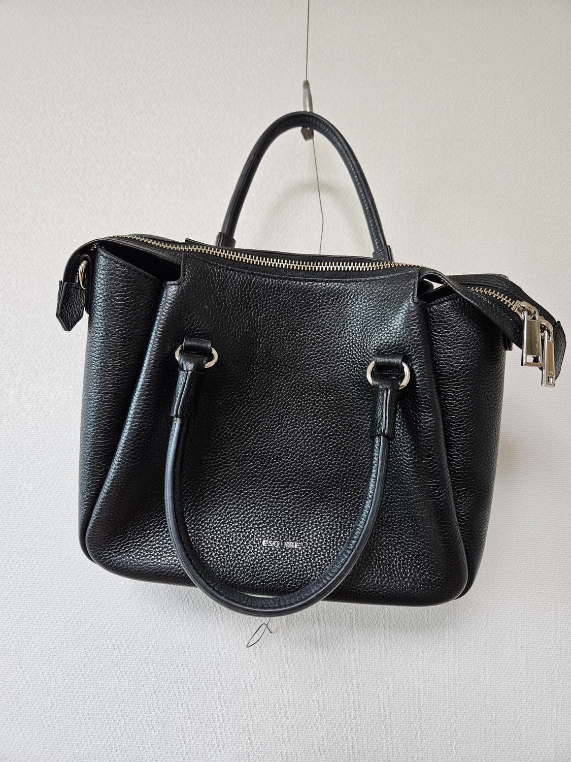 [A+급 정품][빈티지]에스콰이어 블랙 토트백 가방 상품이미지1