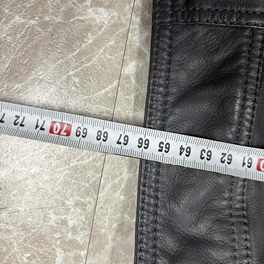 캘빈클라인 진스 양가죽  멀티 포켓 리얼 레더 자켓(L) 상품이미지7