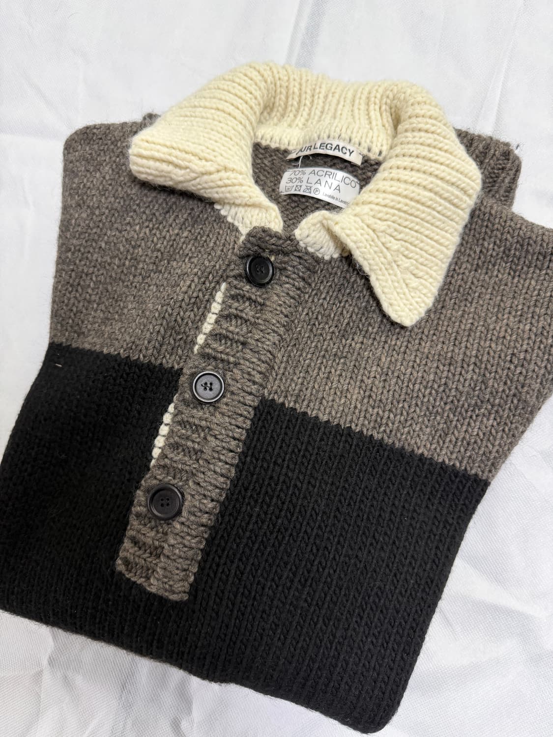 아워레가시 빅피케 니트 50 사이즈 상품이미지1