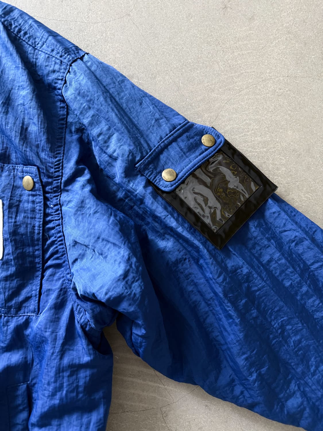 Vintage Member's Nylon Bomber Jacket 상품이미지5