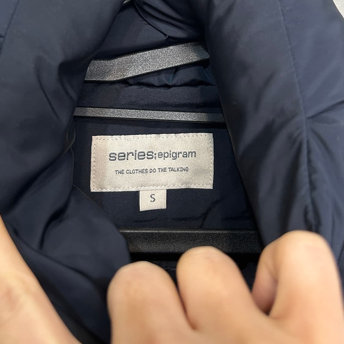 시리즈 에피그램 여성 구스다운 패딩 S 상태최상 상품이미지2