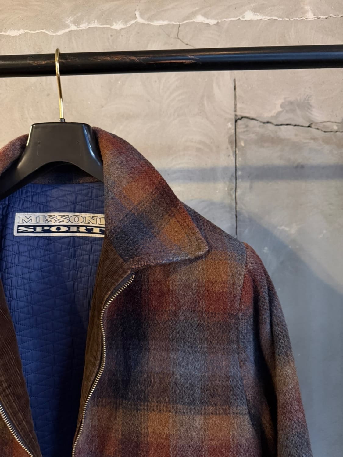 미쏘니 트위드 워크자켓 남성105 상품이미지5