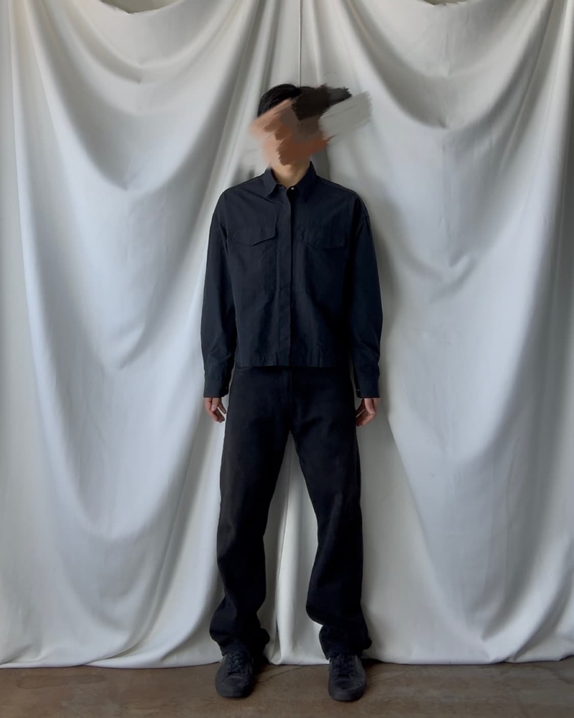 liful minimal garments 라이풀미니멀가먼츠 나일론 셔츠 상품이미지1