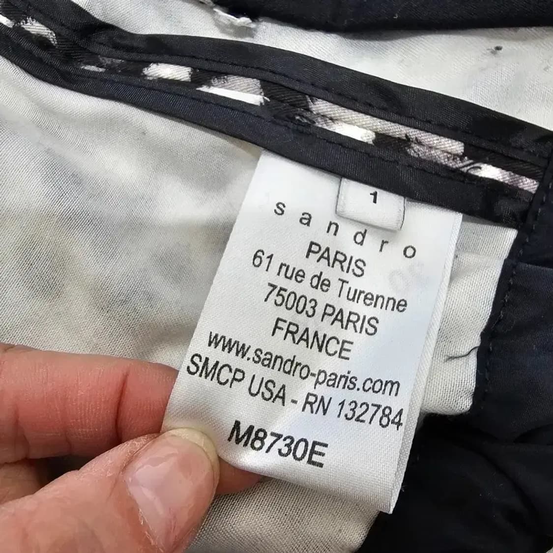 산드로 레오파드 후드 파카 자켓 ~55 상품이미지7