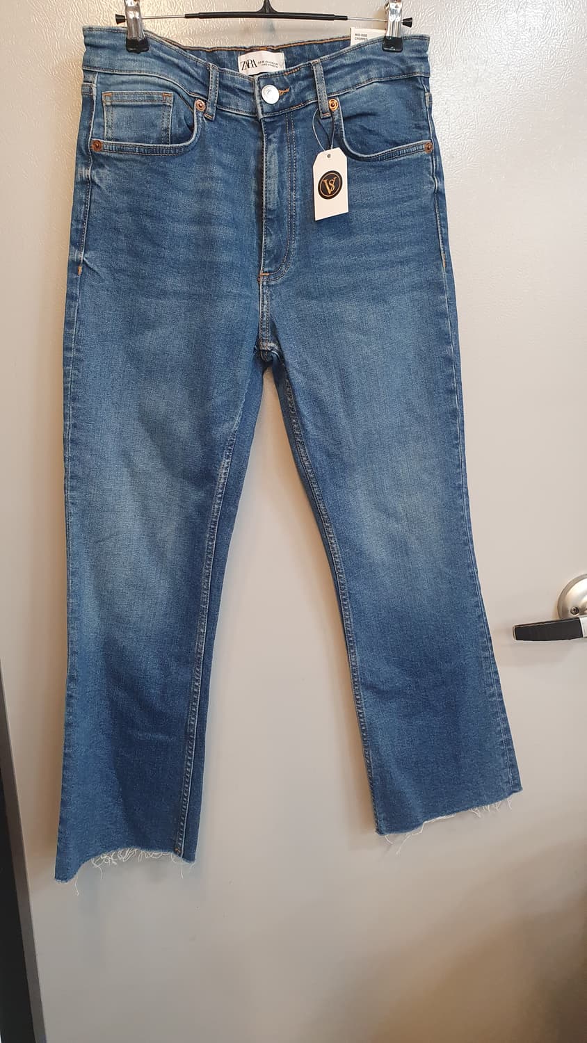 자라 부츠컷 청바지 38  택채새옷 상품이미지1