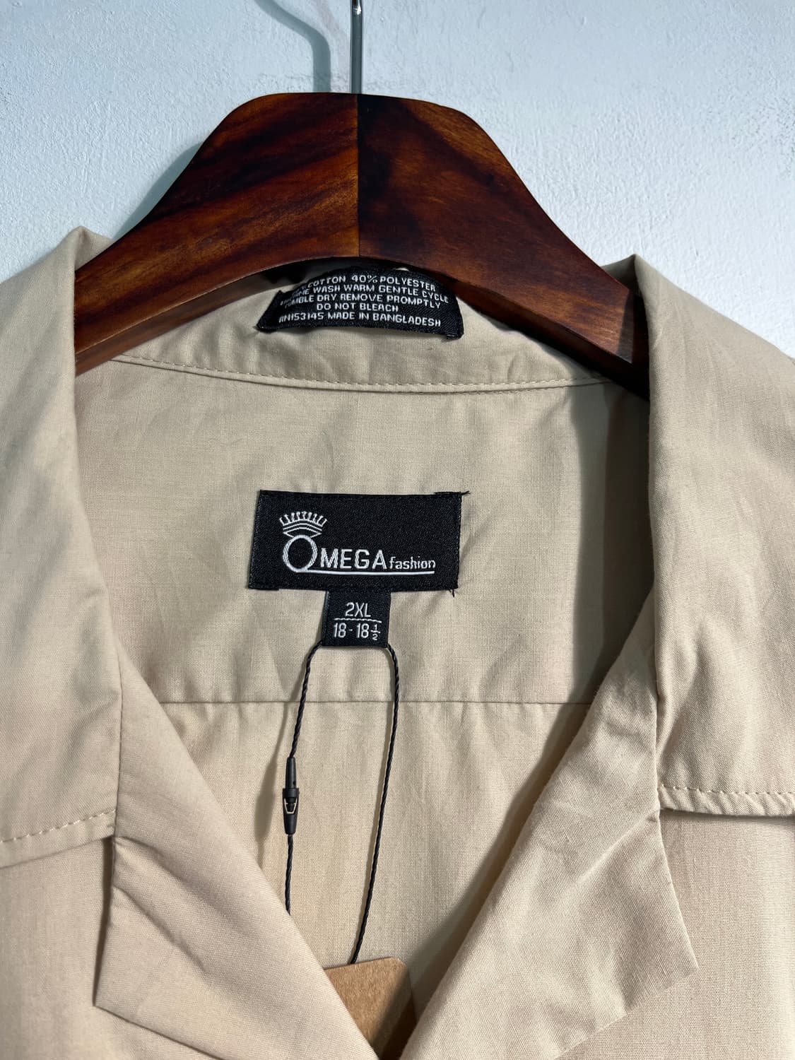 90s Omega Guayabera Shirts (쿠바 셔츠) 2XL 상품이미지7