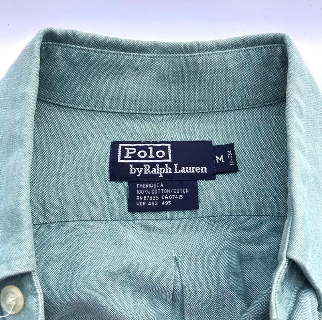  Polo Ralph Lauren Solid Shirt (Teal) 상품이미지3