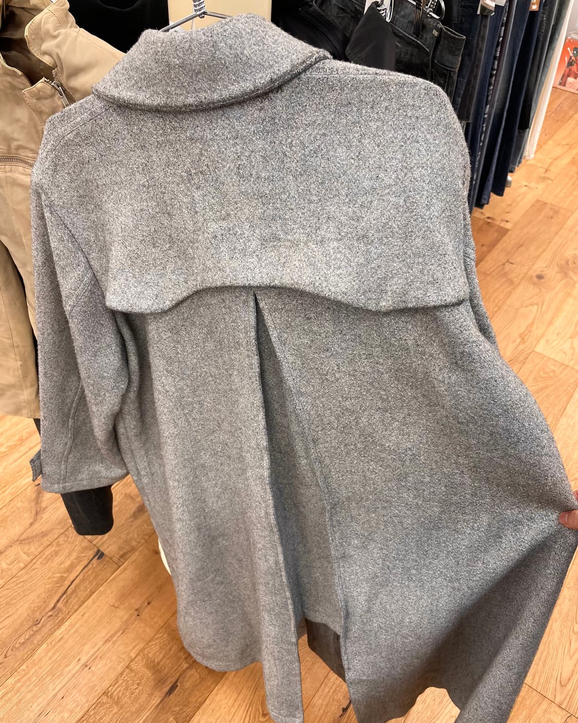 [48] SO 알렉산더반슬롭 오버사이즈 울 코트 상품이미지9