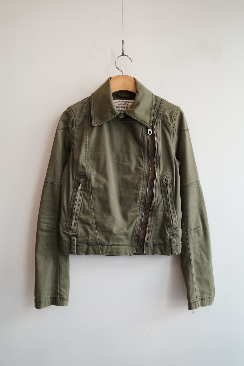 G.O.A 더블 집업 라이더 자켓  상품이미지1