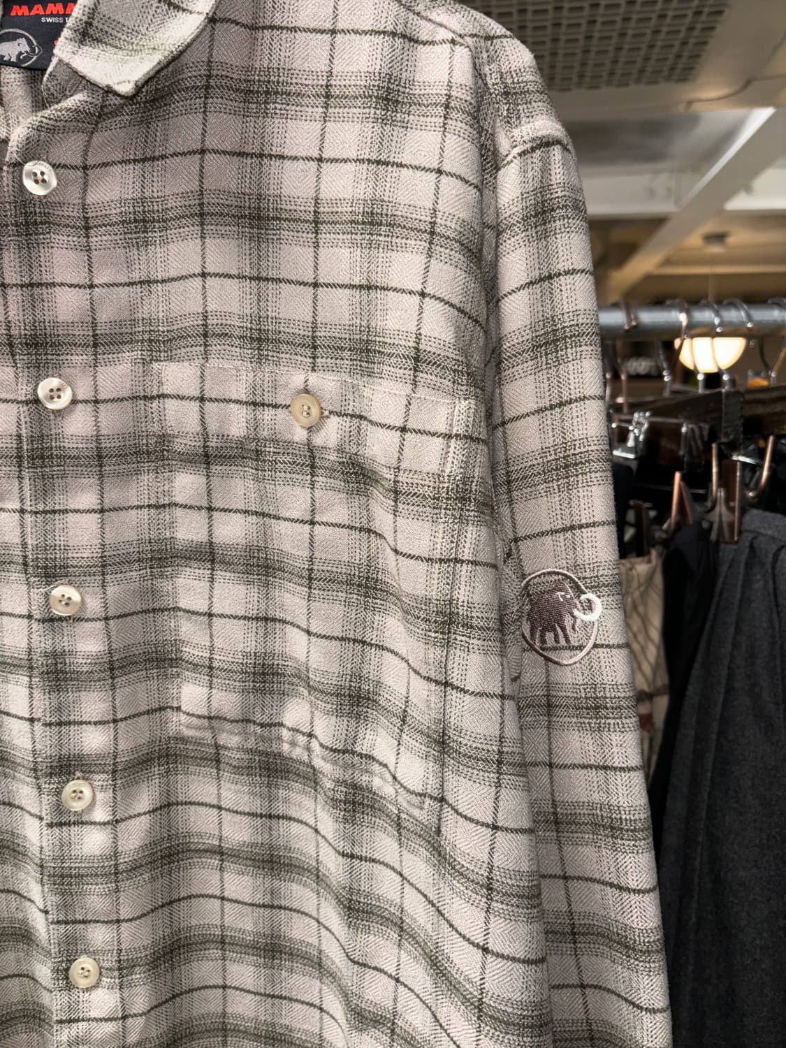 마무트 폴리 체크 셔츠 상품이미지4