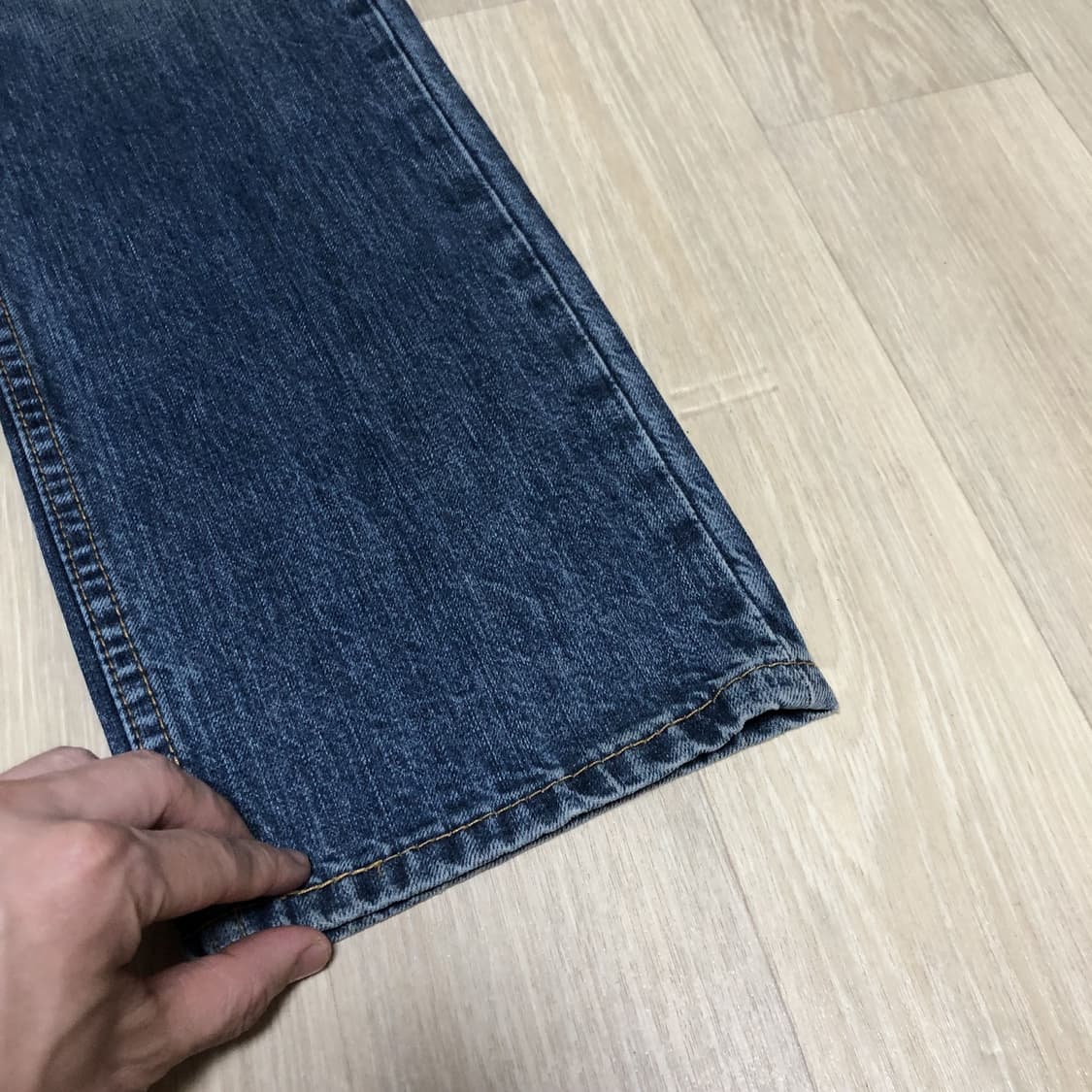 (32) 리바이스 Levi's 513 슬림 스트레이트핏 데님 워시드 데님 상품이미지3