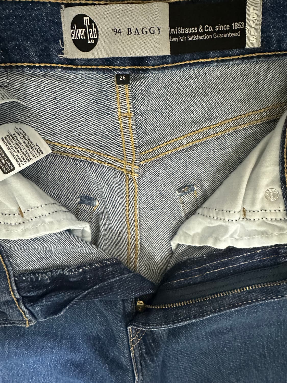 Levi’s SilverTab Baggy 26 중청 상품이미지3