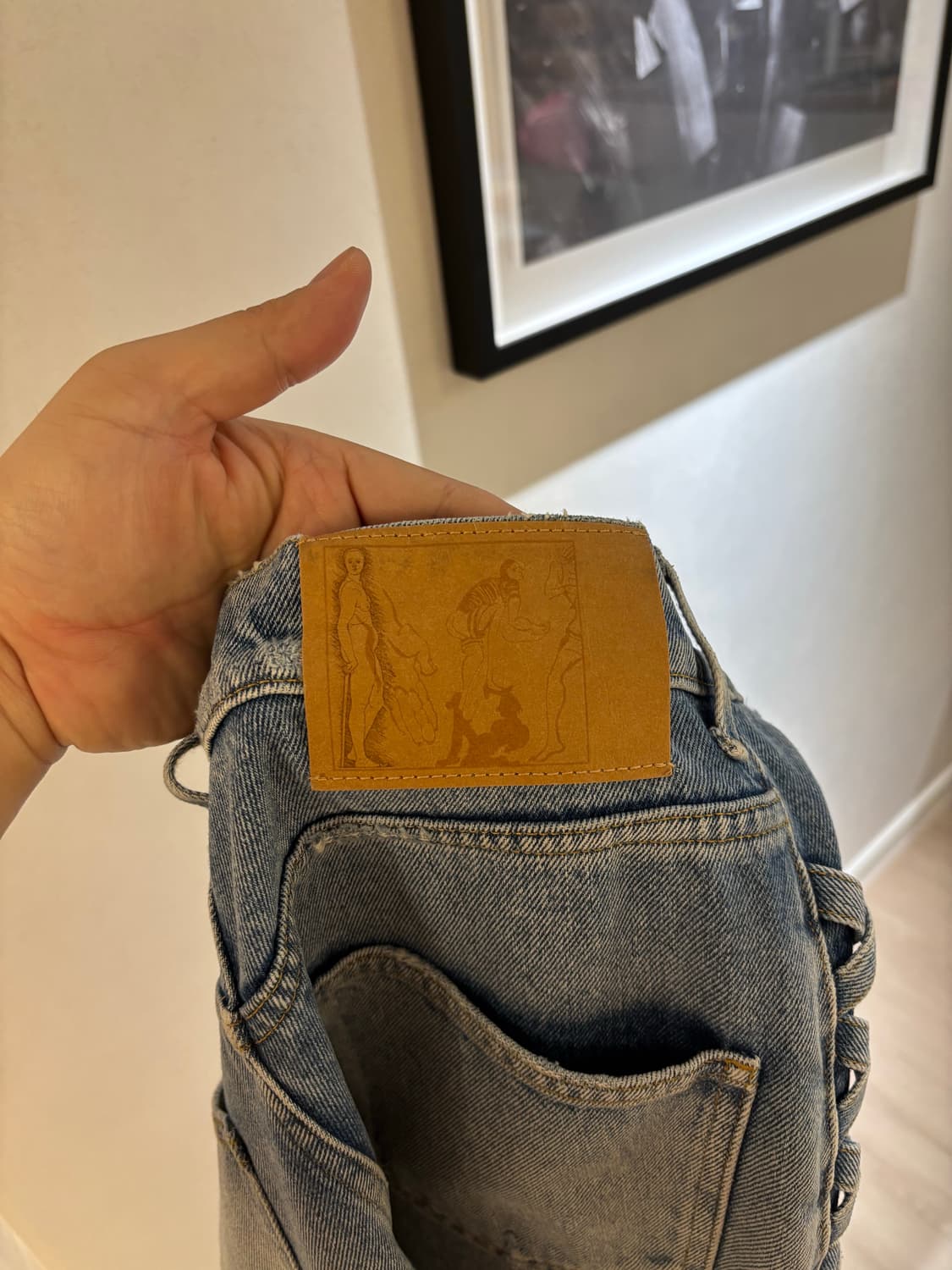 마틴로즈 해치 데님 m 팝니다 상품이미지3