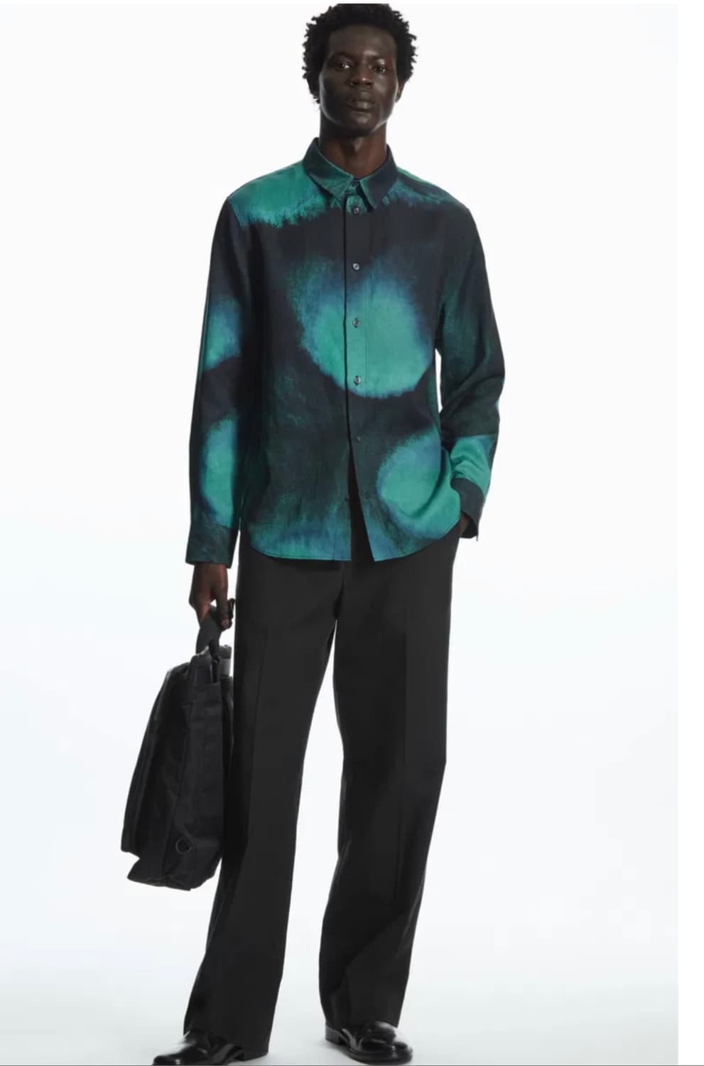 코스(COS) 남성 그라디언트 도트 프린트 셔츠 XL 상품이미지2