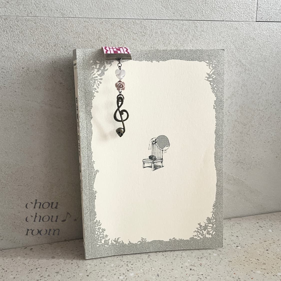 리본 펜던트 책갈피 ⊰romantic melody⊱ bookmark 상품이미지2