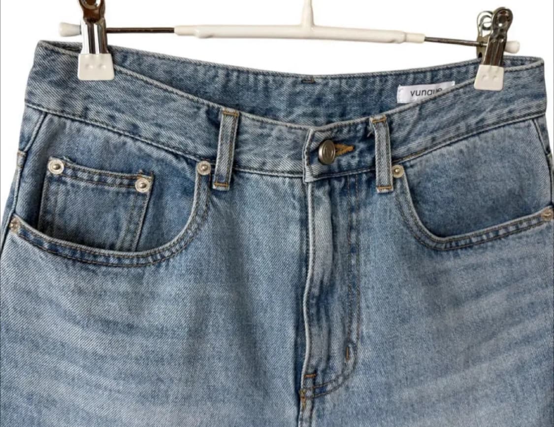 ➕분크 일자핏 데님  상품이미지4