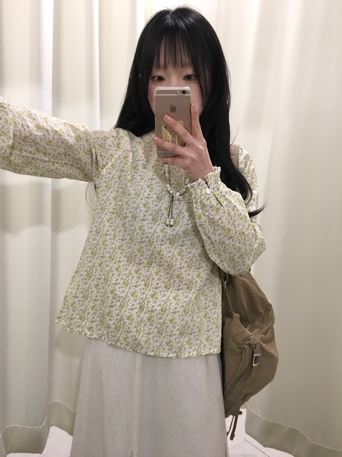 ehka sopo flower blouse 상품이미지7
