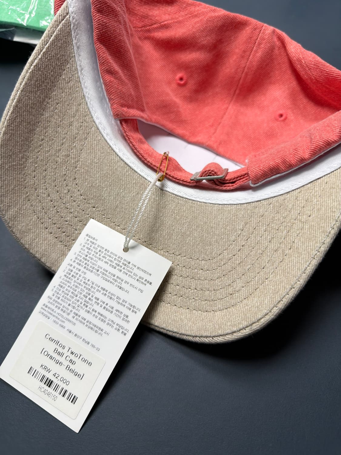 클로브 호텔세리토스 누티카 모자 새상품 상품이미지6