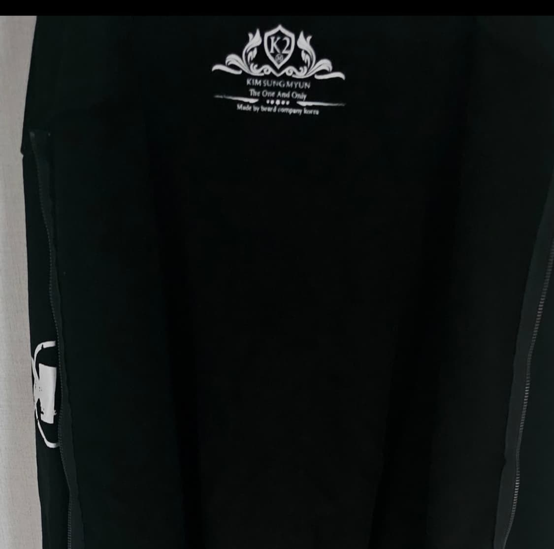 K2김성면블랙기모후드집업XL새상품 미개봉 상품이미지3