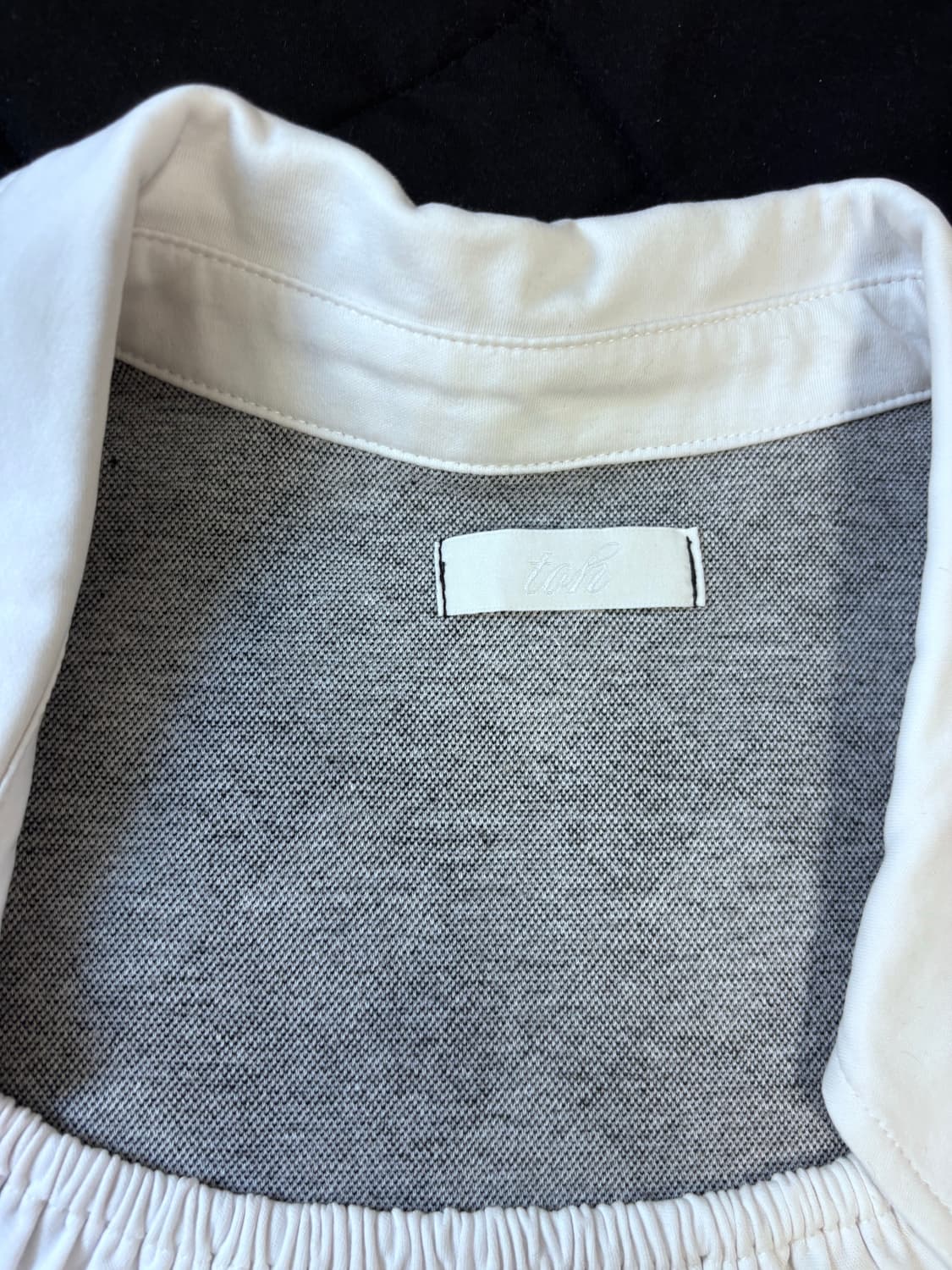 TOH Dolly blouse 티오에이치 돌리 탑 아가일 티셔츠 블라우스 상품이미지3