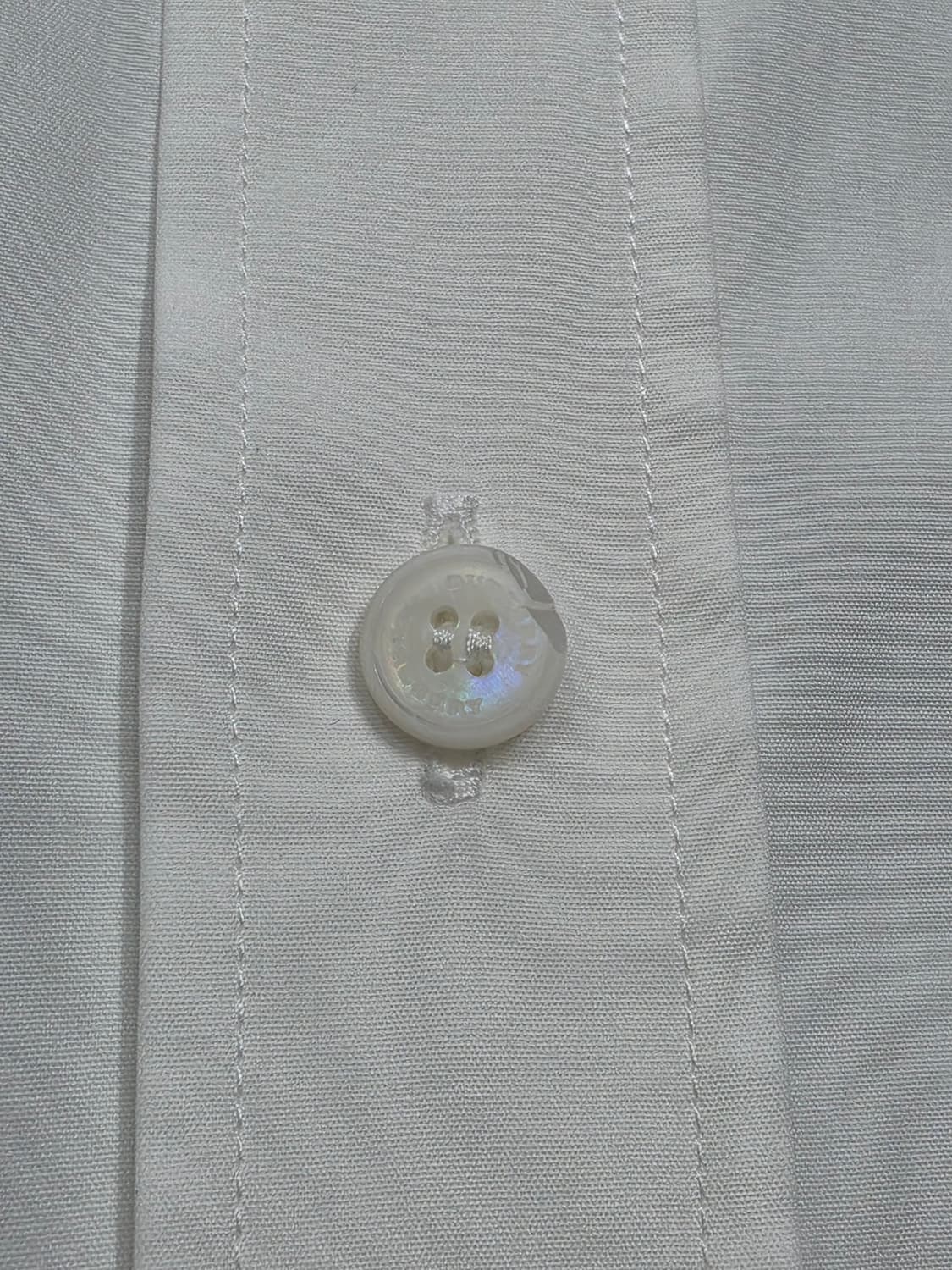 버버리 캠브릿지 셔츠 L 화이트 상품이미지7