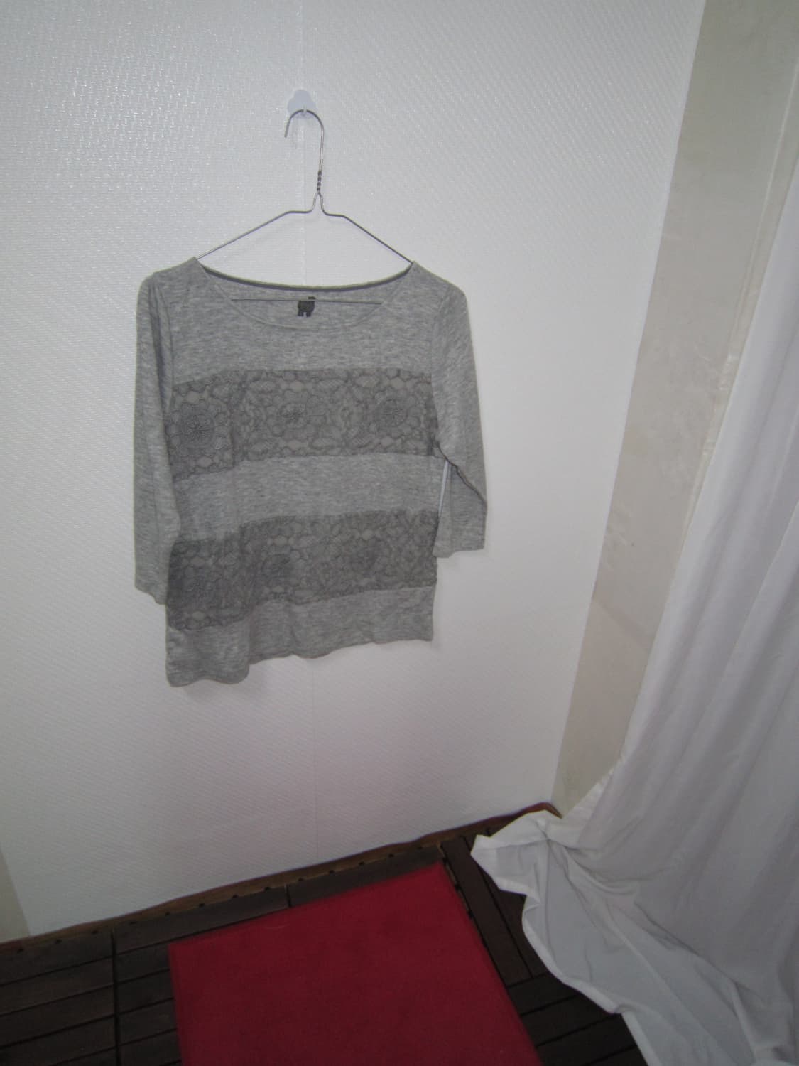 vintage cropped flower T 상품이미지4