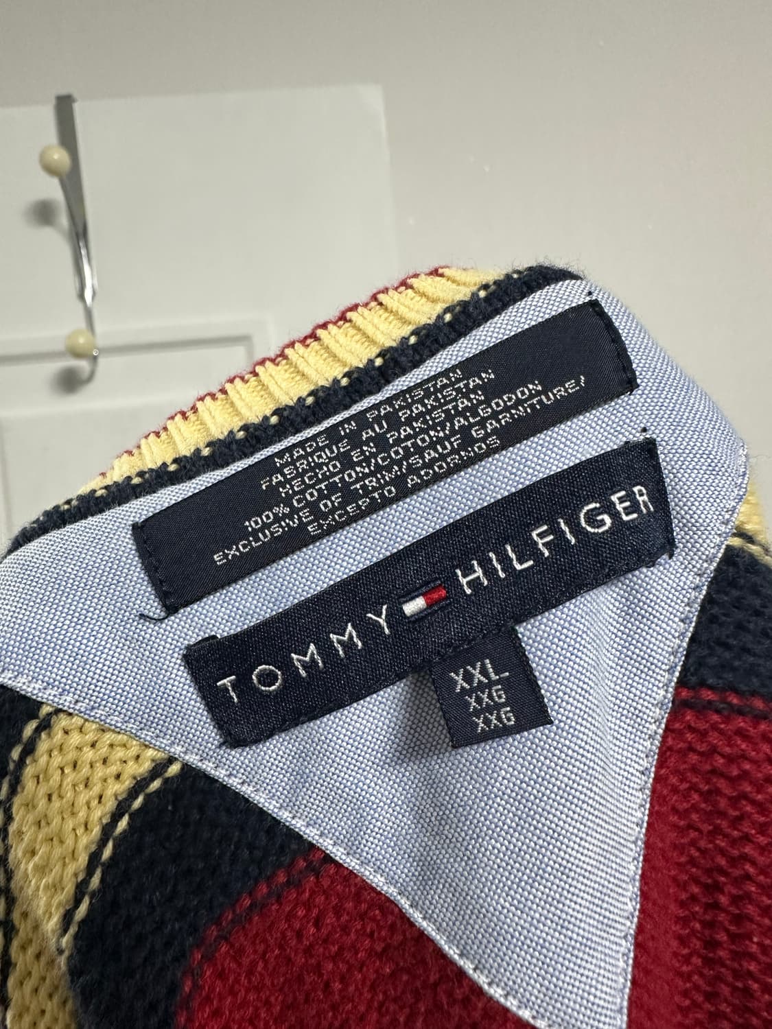 타미힐피거 스트라이프 니트 상품이미지3