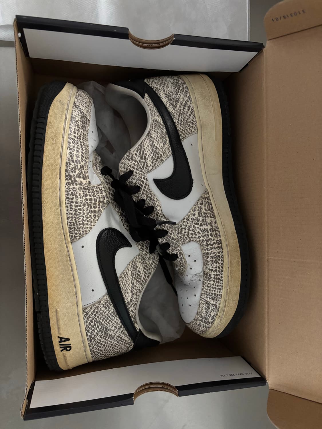 나이키 에어포스1 로우 레트로 코코아 스네이크 280 상품이미지2