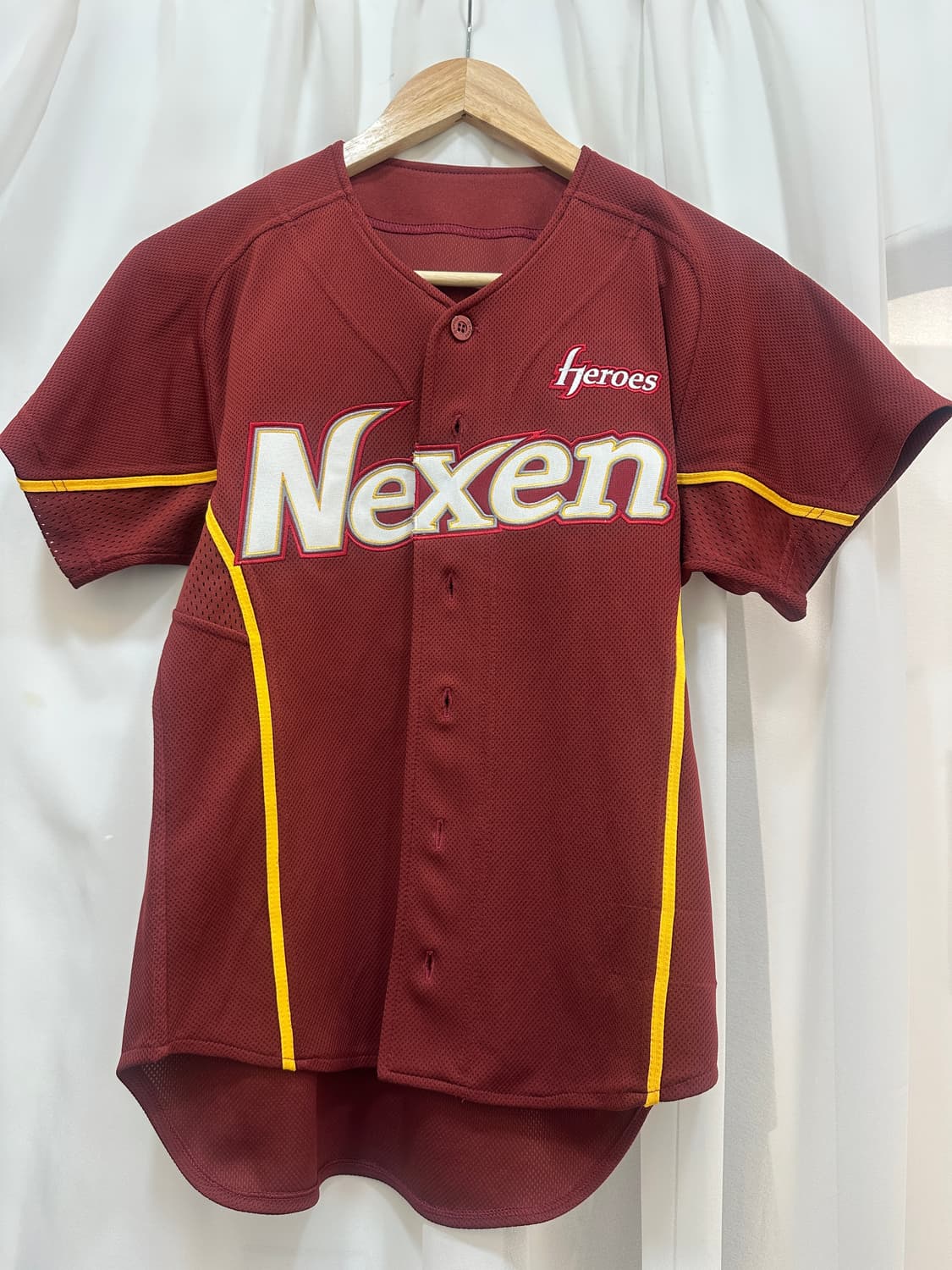 넥센 히어로즈 강정호 선수 마킹이 있는 유니폼 상품이미지1