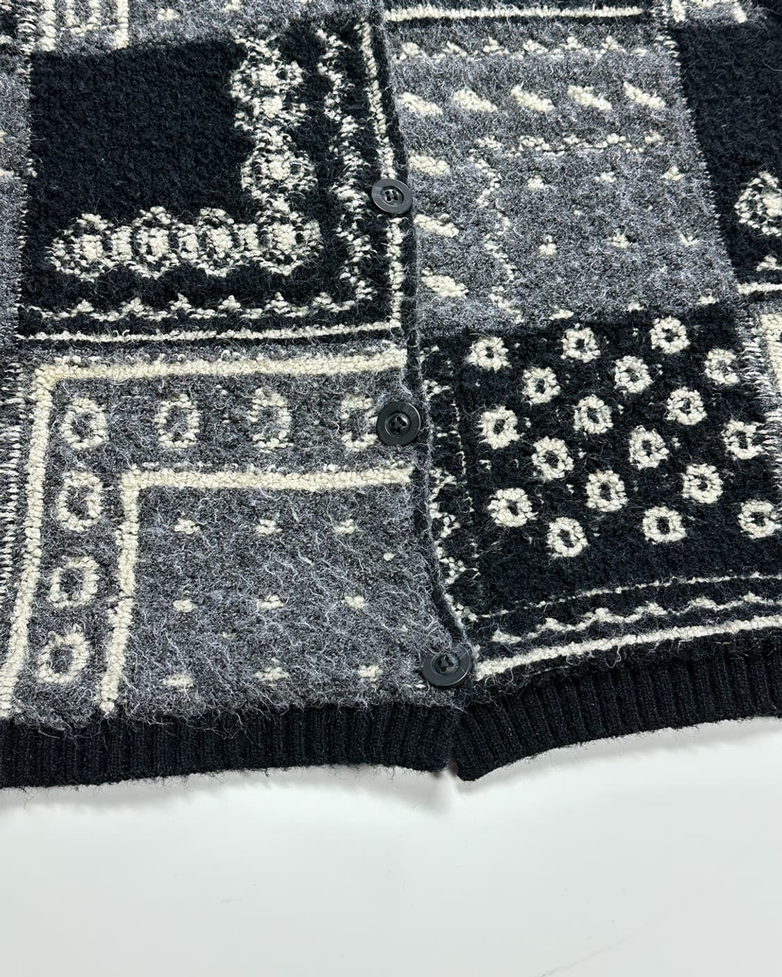 에스닉패턴 니트 베스트 상품이미지3